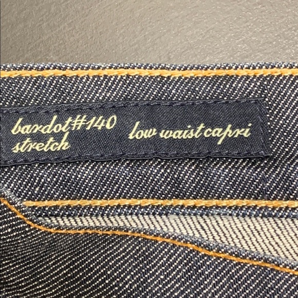 CITIZENS OF HUMANITY‎ by JEROME DAHAN Bardot #140 Stretch Low Waist Capri - Picture 4 of 10